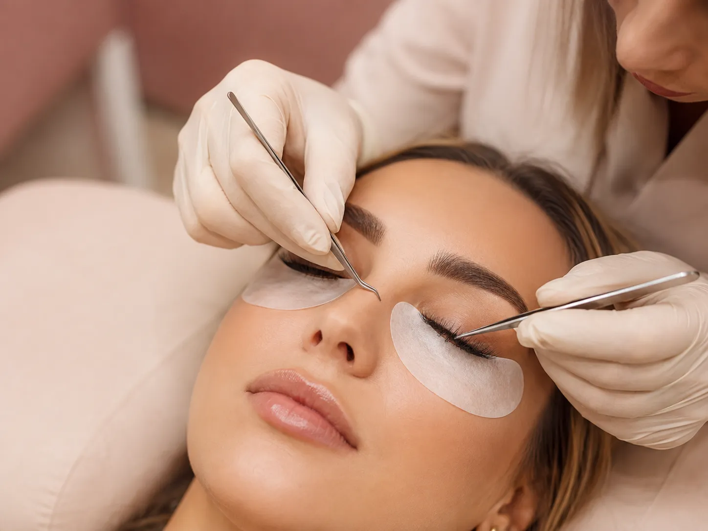 Wimpern im Lash Room Neumünster